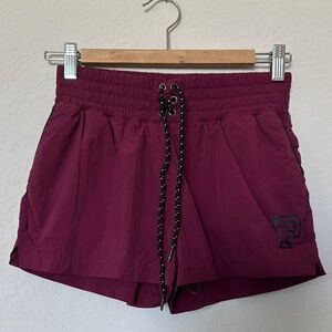 PINK Victoria's Secret Maroon Athletic Shorts